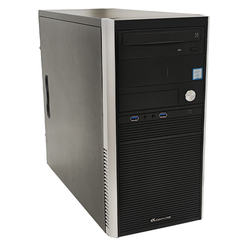 中古デスクトップ TSUKUMO AeroStream RM3J-A180/T2 Windows11 Pro Core i3 8100 メモリ 8GB SSD 250GB DVDマルチ 液晶モニタ WPS Office付 本体 / 3ヶ月保証 中古デスクトップパソコン (7030lcd)