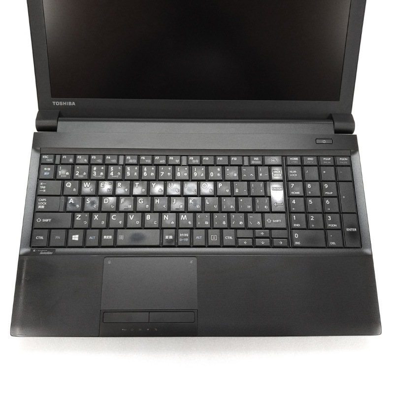 テンキー付き 中古ノートパソコン Windows10Pro 東芝 Dynabook Satellite B654/M Core i5-4310M-2.7Ghz メモリ4GB HDD500GB DVDマルチ 15.6型 無線LAN WEBカメラ WPS Office (IT46thmcWi) 3ヵ月保証 中古パソコン