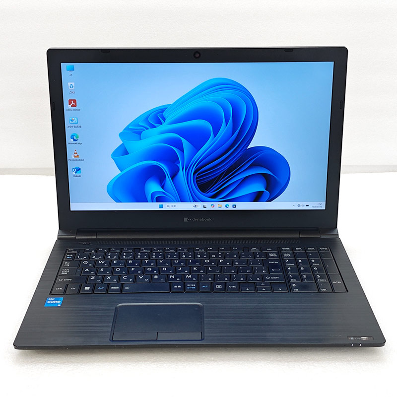 第11世代i5 中古パソコン Microsoft Office付き 東芝/Dynabook dynabook B65/HV Windows11 Pro Core i5 1135G7 メモリ 16GB SSD 256GB 15.6型 DVDマルチ 無線LAN Wi-Fi 15インチ A4 本体 / 3ヶ月保証 中古ノートパソコン (8333aof)