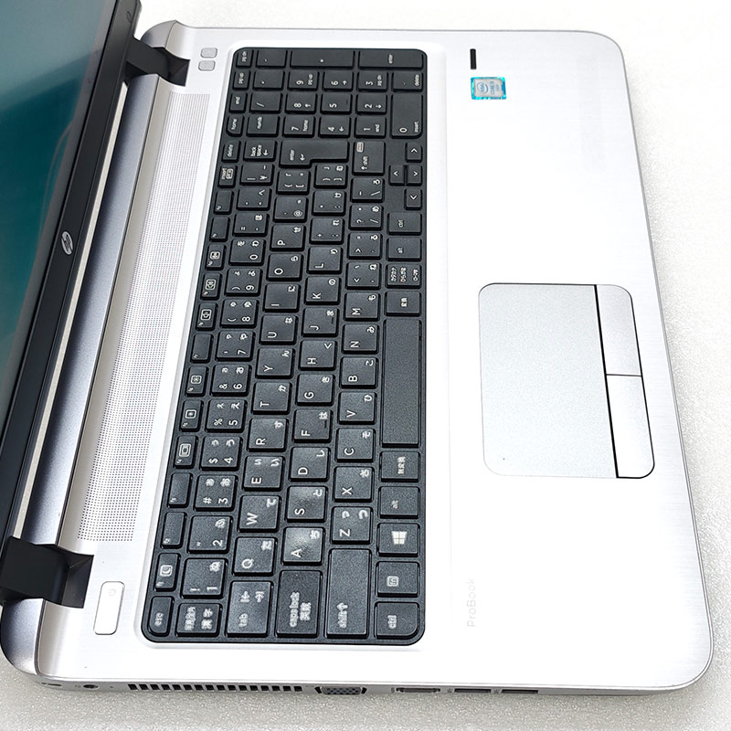 Win7 64bit 中古パソコン HP ProBook 450 G3 Windows7 Pro Core i5 6200U メモリ 8GB 新品SSD 256GB 15.6型 DVD-ROM 無線LAN Wi-Fi 15インチ A4 本体 / 3ヶ月保証 中古ノートパソコン (7635a)