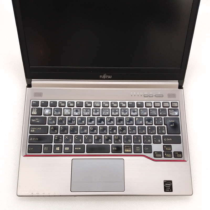 中古ノートパソコン 富士通 LIFEBOOK E734/H Windows10 Corei3-2.4Ghz メモリ6GB HDD320GB DVDマルチ 13.3型 無線LAN WPS Office (CF43m-10Wiw) 3ヵ月保証 / 中古ノートパソコン 中古パソコン