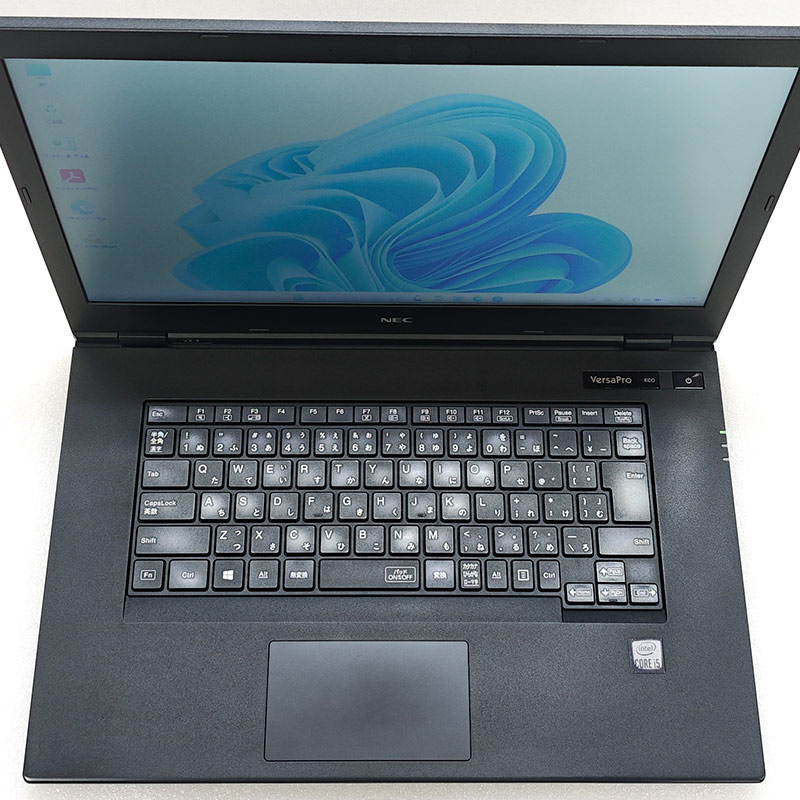 第10世代i5 中古パソコン NEC VersaPro VKM17/X-9 Windows11 Pro Core i5 10310U メモリ 8GB SSD 256GB 15.6型 DVD-ROM 無線LAN Wi-Fi 15インチ A4 本体 / 3ヶ月保証 中古ノートパソコン (7537a)