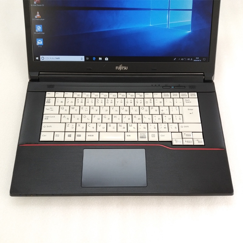 中古ノートパソコン 【 Microsoft Office ( Word Excel )搭載】 Windows10Pro 富士通 LIFEBOOK A574/M Core i5-2.7Ghz メモリ4GB HDD320GB DVDマルチ 15.6型 無線LAN (JF66mWiof) 3ヵ月保証 中古パソコン
