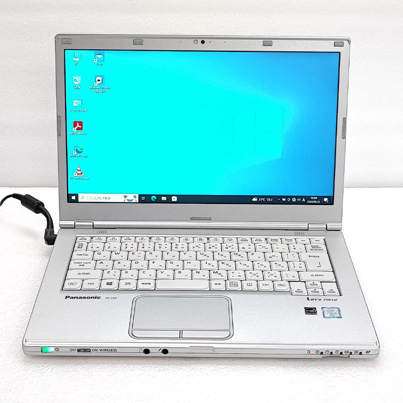 軽量 中古パソコン Microsoft Office付き Panasonic Let