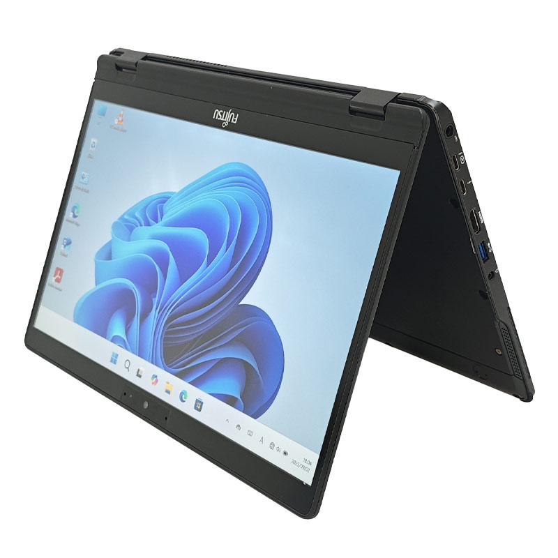 タブレットになれるコンバーチブルPC 中古パソコン Microsoft Office付き 富士通 LIFEBOOK U939X/A Windows11 Pro Core i7 8665U メモリ 16GB SSD 256GB 13.3型 無線LAN Wi-Fi 13インチ B5 本体 / 3ヶ月保証 中古ノートパソコン (7338of)
