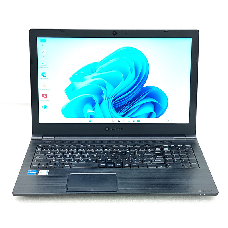 第11世代i5 中古パソコン 東芝/Dynabook dynabook B65/HV Windows11 Pro Core i5 1145G7 メモリ 16GB SSD 256GB 15.6型 DVD-ROM 無線LAN Wi-Fi 15インチ A4 本体 / 3ヶ月保証 中古ノートパソコン (7639a)