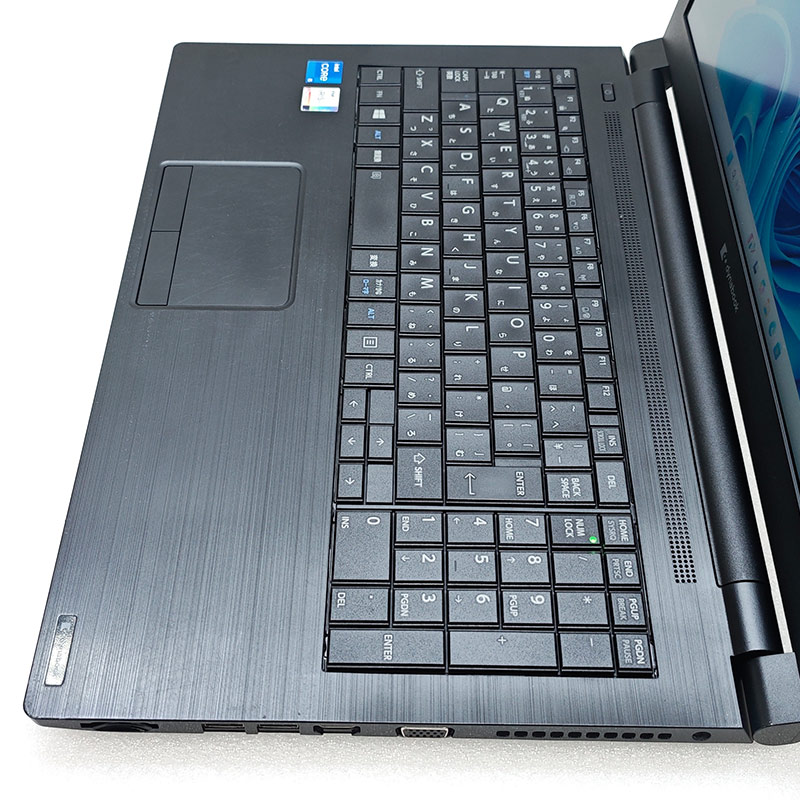 第11世代i5 中古パソコン 東芝/Dynabook dynabook B65/HV Windows11 Pro Core i5 1145G7 メモリ 16GB SSD 256GB 15.6型 DVD-ROM 無線LAN Wi-Fi 15インチ A4 本体 / 3ヶ月保証 中古ノートパソコン (7639a)