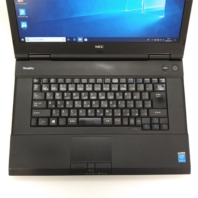 中古ノートパソコン NEC VersaPro VK27M/X-N Windows10 Corei5-2.7Ghz メモリ8GB HDD500GB DVDマルチ 15.6型 WPS Office (IN66m-10) 3ヵ月保証 / 中古ノートパソコン 中古PC