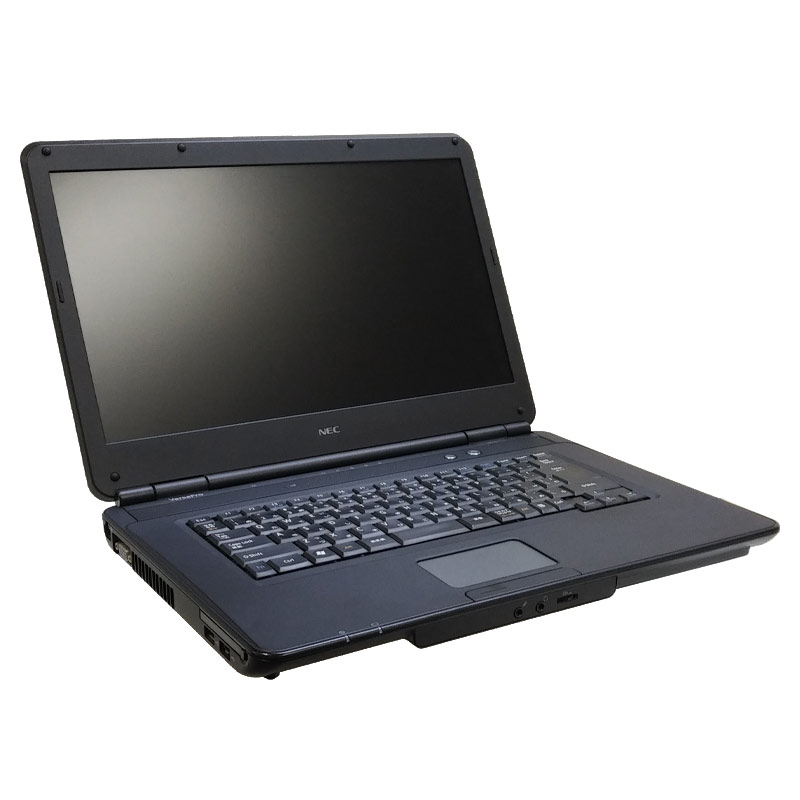 中古ノートパソコン Microsoft Office搭載 NEC VersaPro VY25A/A-A WindowsXP Core2Duo P8700 メモリ4GB HDD160GB DVDマルチ 15.6型 (2239of) 3ヵ月保証 / 中古パソコン