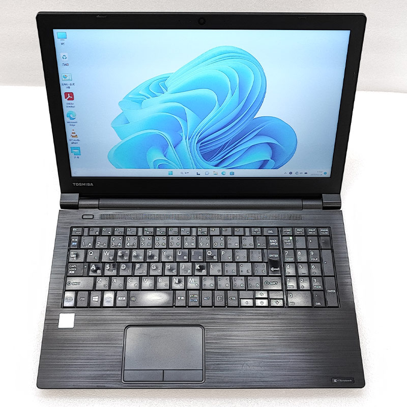 薄型 大画面 中古ノートパソコン Microsoft Office付き 東芝