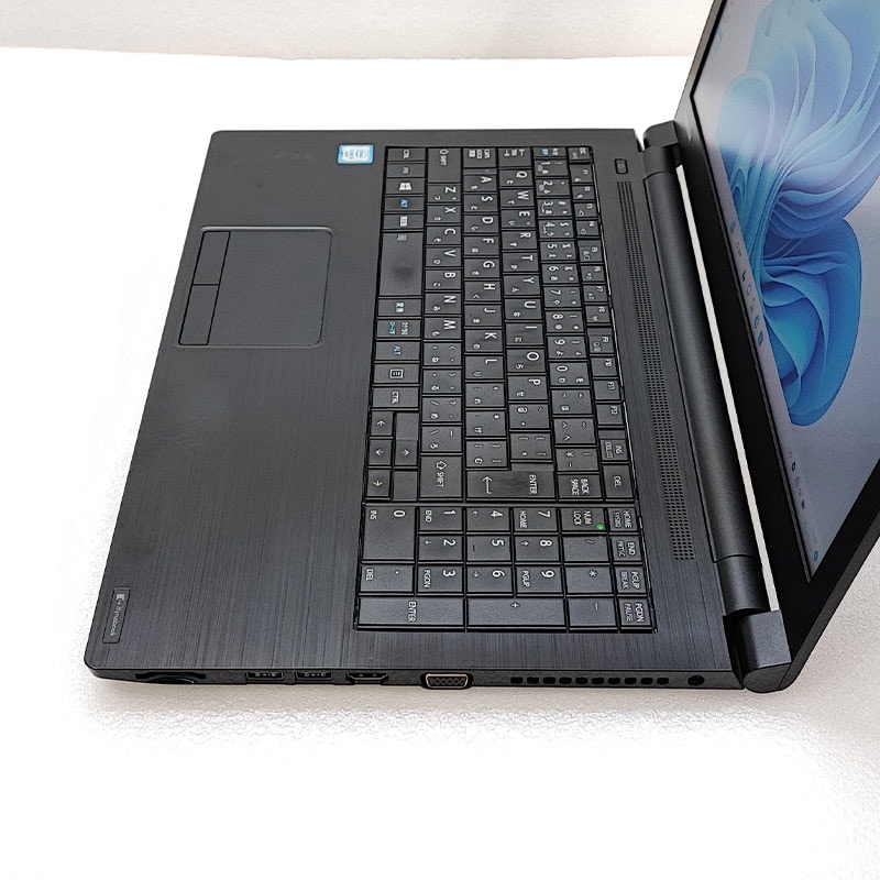 薄型 大画面 中古ノートパソコン Microsoft Office付き 東芝