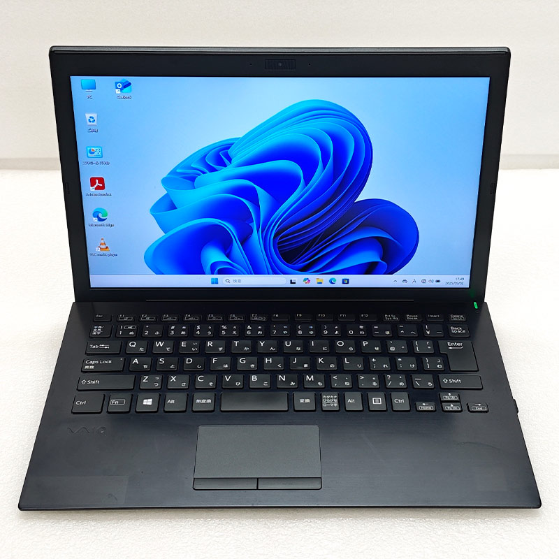 訳あり 中古パソコン VAIO VAIO Pro PG VJPG11 Windows11 Pro Core i5 8250U メモリ 8GB SSD 256GB 13.3型 無線LAN Wi-Fi 13インチ B5 本体 / 3ヶ月保証 中古ノートパソコン (7340w)