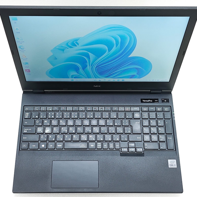第10世代i3 中古パソコン Microsoft Office付き NEC VersaPro VKL21/X-7 Windows11 Pro Core i3 10110U メモリ 8GB SSD 256GB 15.6型 DVD-ROM 無線LAN Wi-Fi 15インチ A4 本体 / 3ヶ月保証 中古ノートパソコン (7539aof)