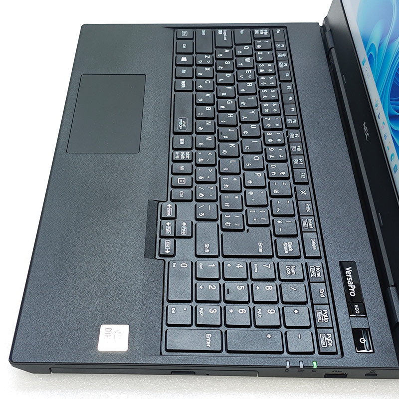 第10世代i3 中古パソコン Microsoft Office付き NEC VersaPro VKL21/X-7 Windows11 Pro Core i3 10110U メモリ 8GB SSD 256GB 15.6型 DVD-ROM 無線LAN Wi-Fi 15インチ A4 本体 / 3ヶ月保証 中古ノートパソコン (7539aof)