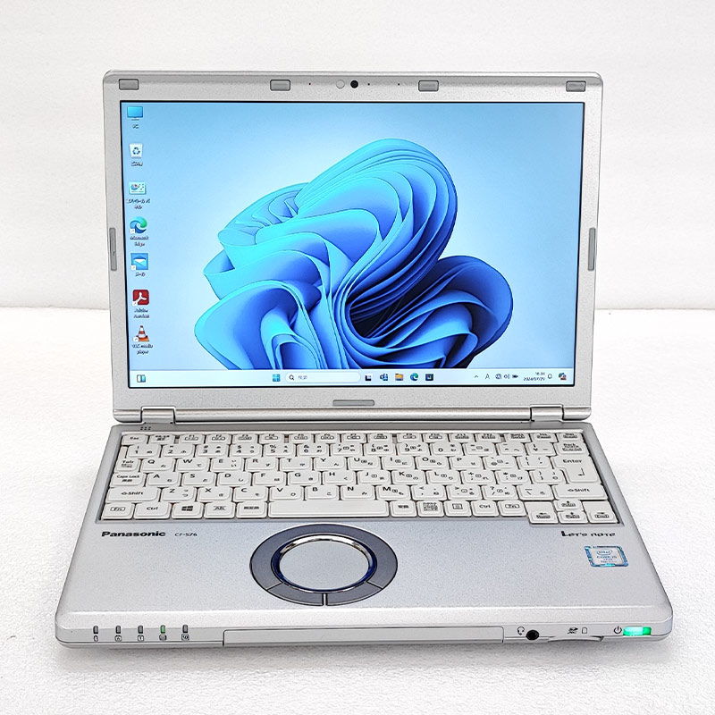 Windows11ノートパソコン✨オフィス付✨Panasonic　爆速SSD Windows11 オフィス付き 爆速SSD 青ノートパソコン ✨初期設定済