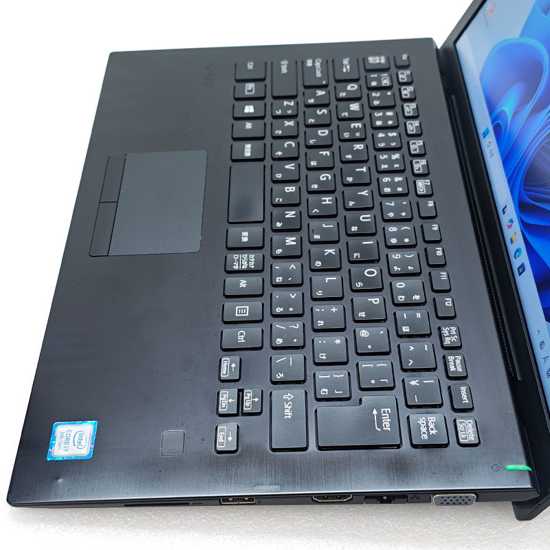 高性能i7 中古パソコン VAIO VJS132C11N Windows11 Pro Core i7 8550U