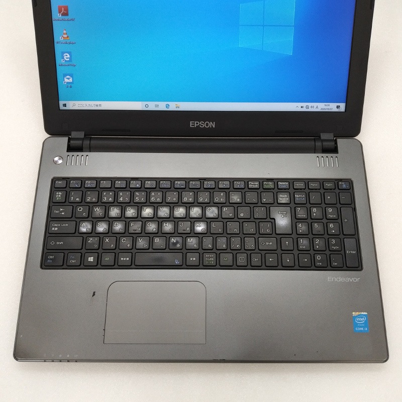 中古ノートパソコン EPSON EPSON Endeavor NJ3900E Windows10 Corei3-2.5Ghz メモリ4GB HDD250GB DVDROM 15.6型 無線LAN WPS Office (IE33-10ckk) 3ヵ月保証 / 中古ノートパソコン 中古パソコン