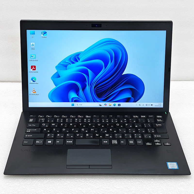 高性能i7 中古パソコン Microsoft Office付き VAIO VJS132C11N