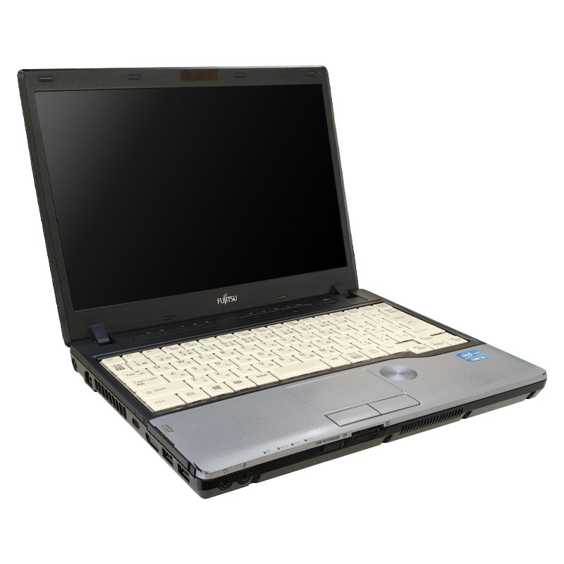 中古ノートパソコン Microsoft Office搭載 富士通 LIFEBOOK P772/G Windows7 Corei3 3120M メモリ4GB HDD320GB 12.1型 無線LAN (2243of) 3ヵ月保証 / 中古パソコン
