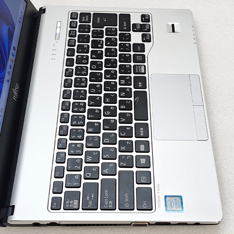 FHD液晶 中古パソコン Microsoft Office付き 富士通 LIFEBOOK S938/B Windows11 Pro Core i5 8350U メモリ 8GB SSD 256GB 13.3型 無線LAN Wi-Fi 13インチ B5 本体 / 3ヶ月保証 中古ノートパソコン (8443aof)