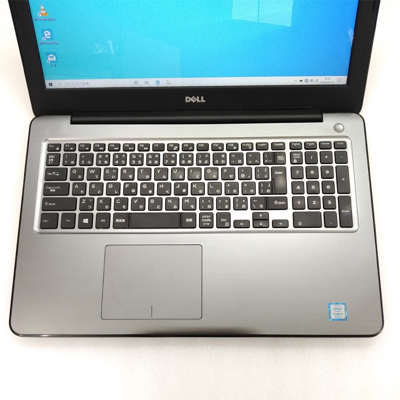 テンキー付き 中古ノートパソコン Windows10 DELL Inspiron 15 5567 Core i3-2.4Ghz メモリ8GB SSD128GB DVDマルチ 15.6型 無線LAN WPS Office (ID63smcWi) 3ヵ月保証 中古パソコン