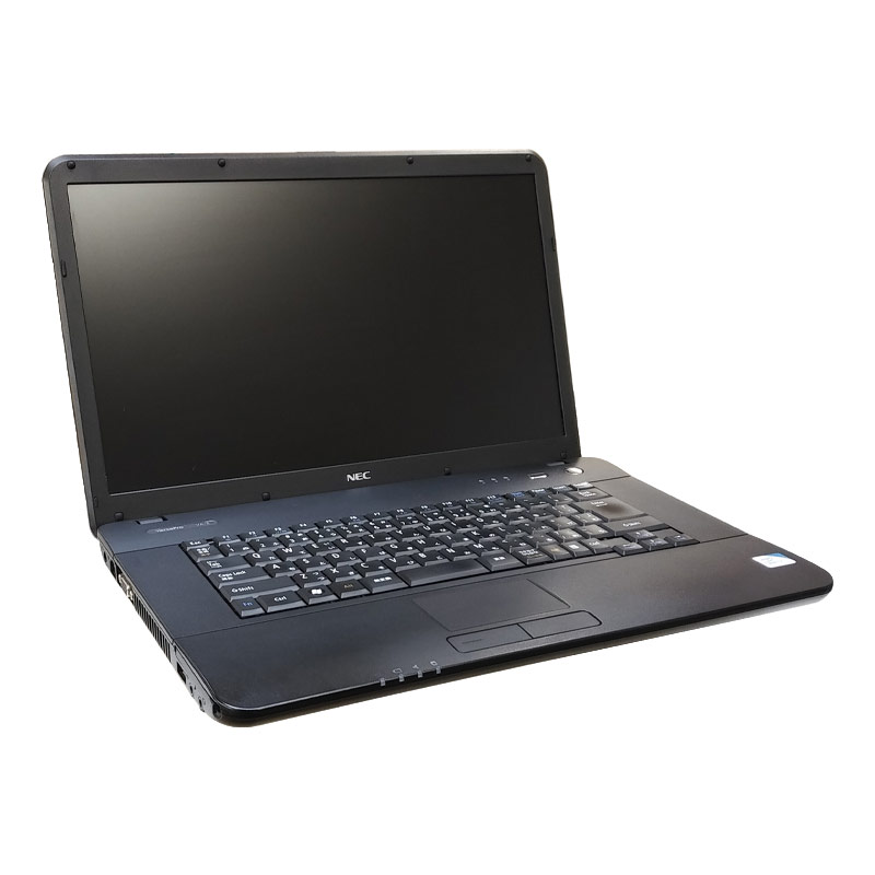 美品 中古ノートパソコン Microsoft Office搭載 NEC VersaPro VJ24L/R-E Windows7 Corei3 2370M メモリ4GB HDD250GB DVDマルチ 15.6型 無線LAN (1945of) 3ヵ月保証 / 中古パソコン