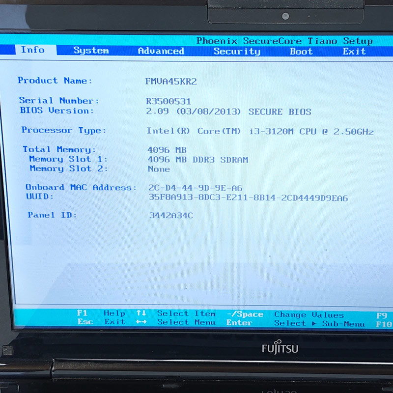 ジャンク品 富士通 LIFEBOOK AH45/K FMVA45KR2 ジャンクPC ジャンク 