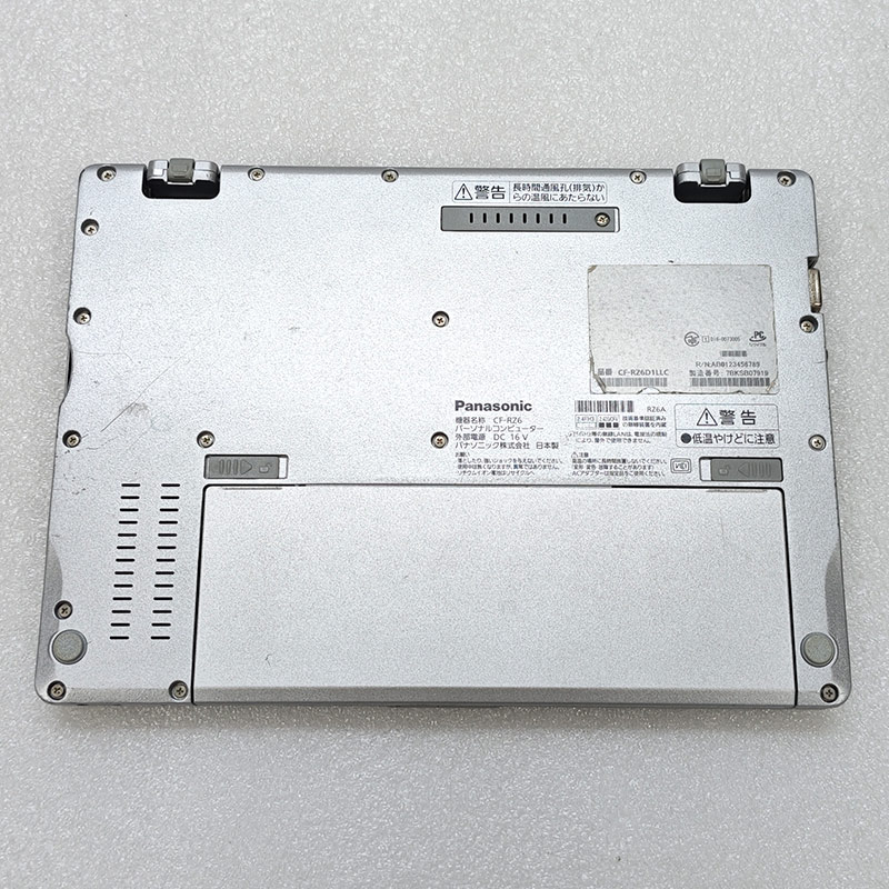 Panasonic CF-RZ6 Intel i5 8GB 238GB　ジャンク ジャンク品 Panasonic CF-RZ6 ジャンクPC ジャンクパソコン 保証無し