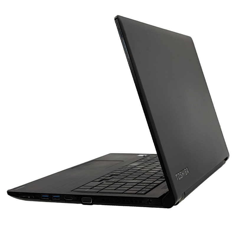 薄型 大画面 中古パソコン Microsoft Office付き 東芝/Dynabook dynabook B55/H Windows11 Pro Core i3 7130U メモリ 8GB HDD 500GB 15.6型 DVDマルチ 無線LAN Wi-Fi 15インチ A4 / 3ヶ月保証 中古ノートパソコン (4546of)
