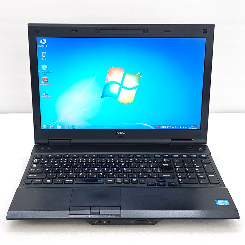 Win7 32bit 中古パソコン NEC VersaPro VK25L/L-G Windows7 Pro Core i3 3120M メモリ 2GB HDD 320GB 15.6型 DVDマルチ 無線LAN Wi-Fi 15インチ A4 本体 / 3ヶ月保証 中古ノートパソコン (8147a)