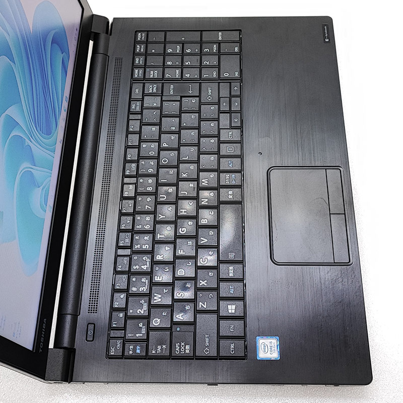 薄型 大画面 中古パソコン 東芝 dynabook B65/J Windows11 Pro Core i5