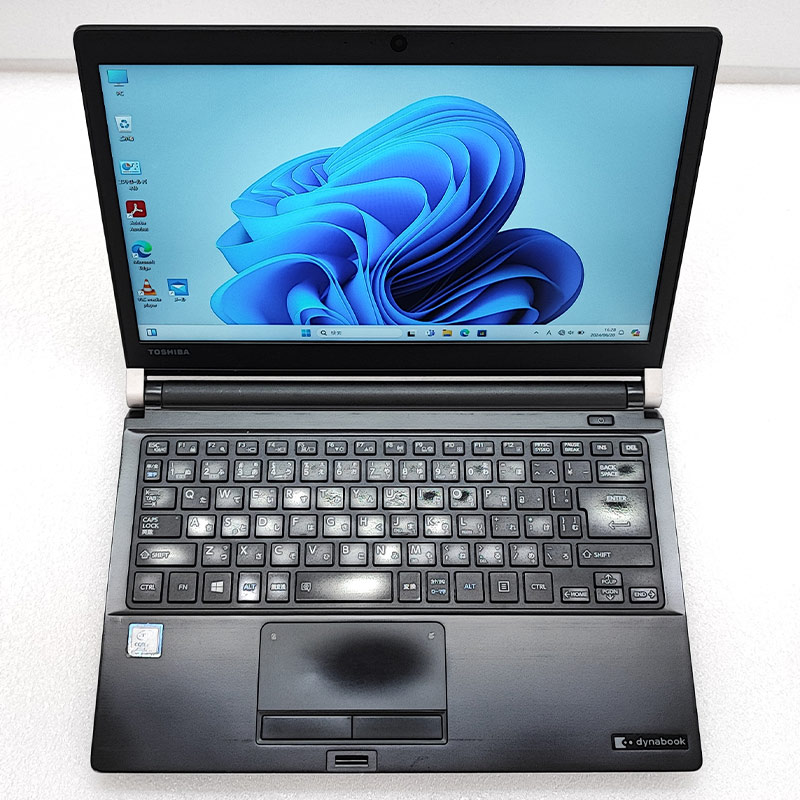 FHD 中古パソコン 東芝 dynabook R73/H Windows11 Pro Core i5 7200U
