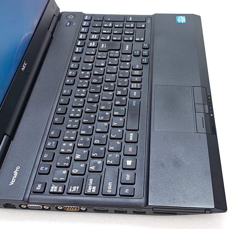 Win7 32bit 中古パソコン Microsoft Office付き NEC VersaPro VK25L/L-G Windows7 Pro Core i3 3120M メモリ 2GB HDD 320GB 15.6型 DVDマルチ 無線LAN Wi-Fi 15インチ A4 本体 / 3ヶ月保証 中古ノートパソコン (8147aof)