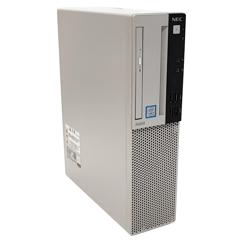 第9世代i3 中古デスクトップ NEC Mate MKL36/L-5 Windows11 Pro Core i3 9100 メモリ 16GB SSD 256GB DVDマルチ 液晶モニタ WPS Office付 本体 / 3ヶ月保証 中古デスクトップパソコン (6647lcd)