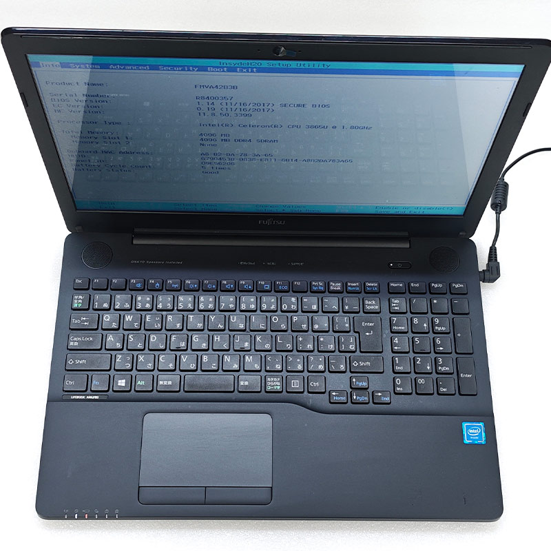 ジャンク品 富士通 LIFEBOOK AH42/B3 FMVA42B3B ジャンクPC ジャンク
