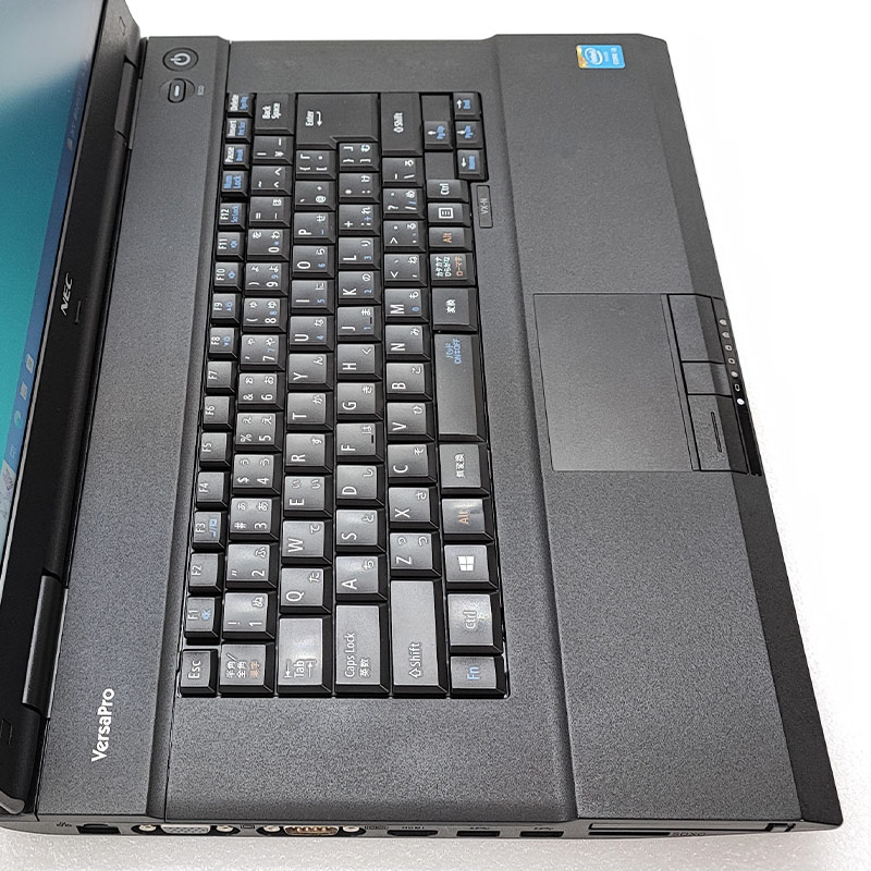 NEC VersaPro ノートPC ブラック ACアダプター、無線マウス付き 