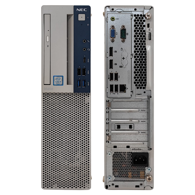 第9世代i5 中古デスクトップ Microsoft Office付き NEC Mate MKM30/B-5 Windows11 Pro Core i5 9500 メモリ 16GB 新品SSD 512GB DVDマルチ 本体 / 3ヶ月保証 中古デスクトップパソコン (7049of)