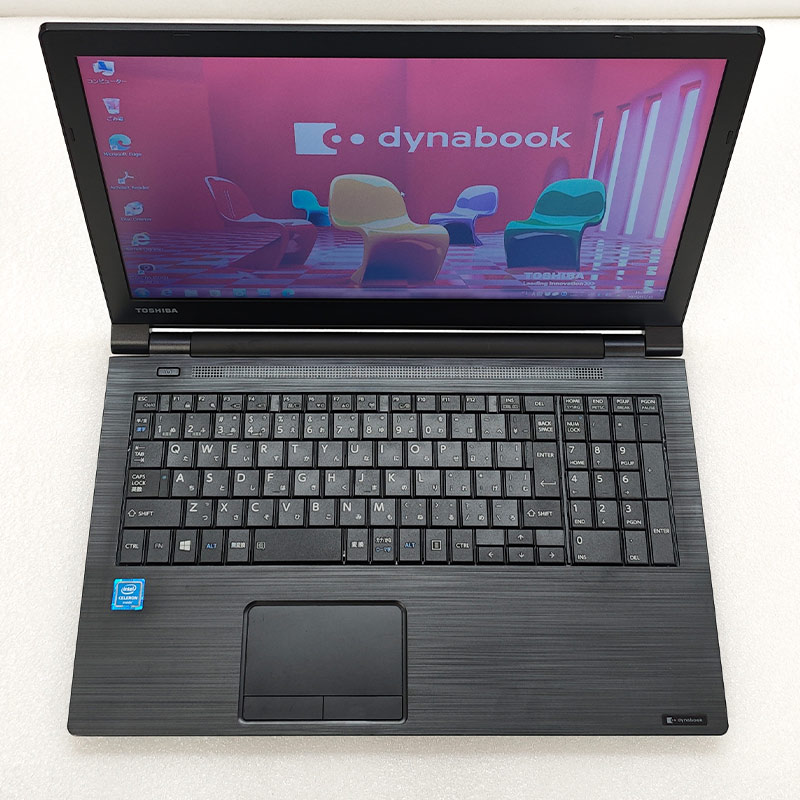 Win7 32bit 中古パソコン Microsoft Office付き 東芝/Dynabook