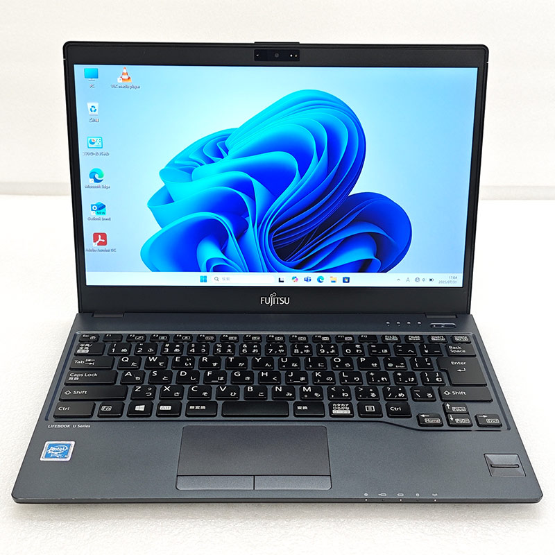 超軽量PC 中古パソコン Microsoft Office付き 富士通 LIFEBOOK U938/T Windows11 Pro Celeron 3965U メモリ 8GB SSD 128GB 13.3型 無線LAN Wi-Fi 13インチ B5 本体 / 3ヶ月保証 中古ノートパソコン (7249aof)