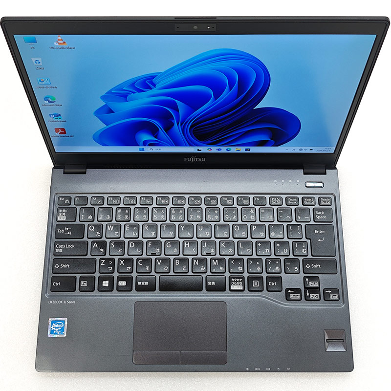 超軽量PC 中古パソコン Microsoft Office付き 富士通 LIFEBOOK U938/T Windows11 Pro Celeron 3965U メモリ 8GB SSD 128GB 13.3型 無線LAN Wi-Fi 13インチ B5 本体 / 3ヶ月保証 中古ノートパソコン (7249aof)