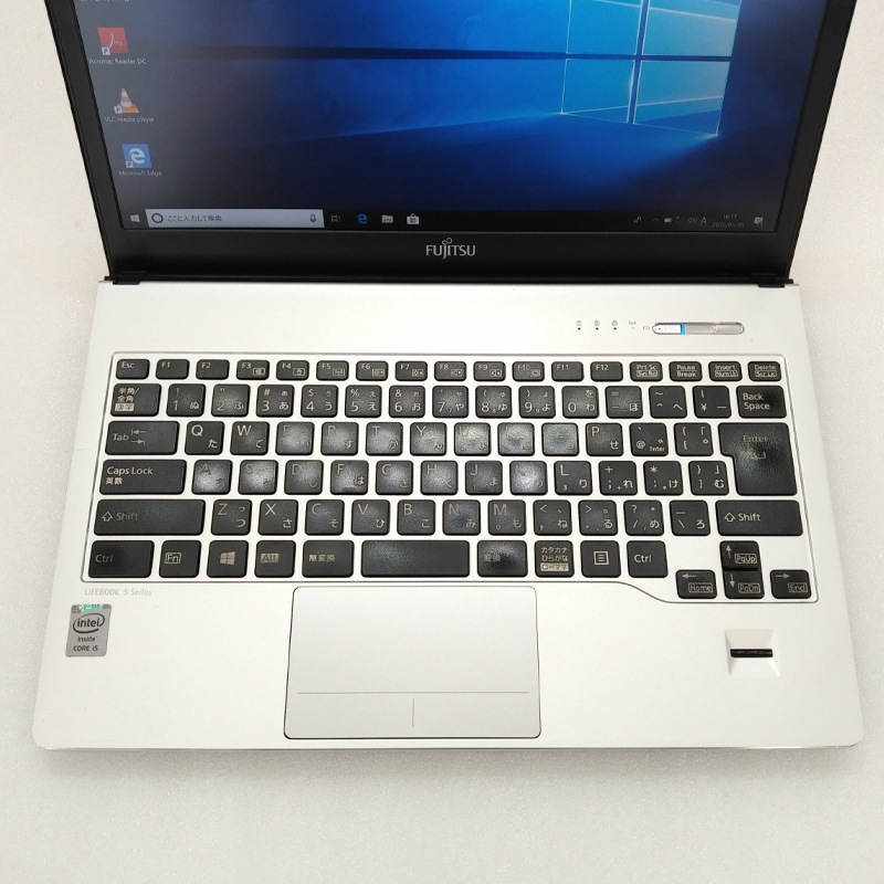 中古ノートパソコン 【 Microsoft Office ( Word Excel )搭載】 Windows10 富士通 LIFEBOOK S904/J Core i5-1.9Ghz メモリ4GB HDD320GB DVDROM 13.3型 無線LAN WEBカメラ (EF45h-10cWiof) 3ヵ月保証 中古パソコン