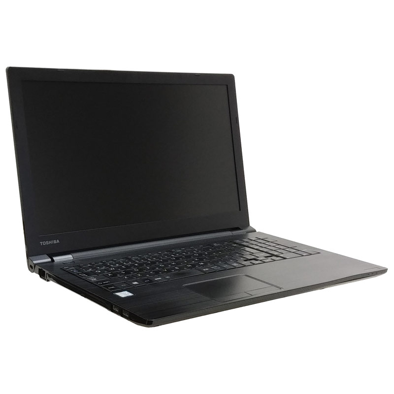 中古ノートパソコン 東芝 Dynabook B55/D Windows10Pro Corei3-2.3Ghz メモリ4GB HDD500GB DVDROM 15.6型 無線LAN WPS Office (KT63twi) 3ヵ月保証 / 中古ノートパソコン 中古パソコン