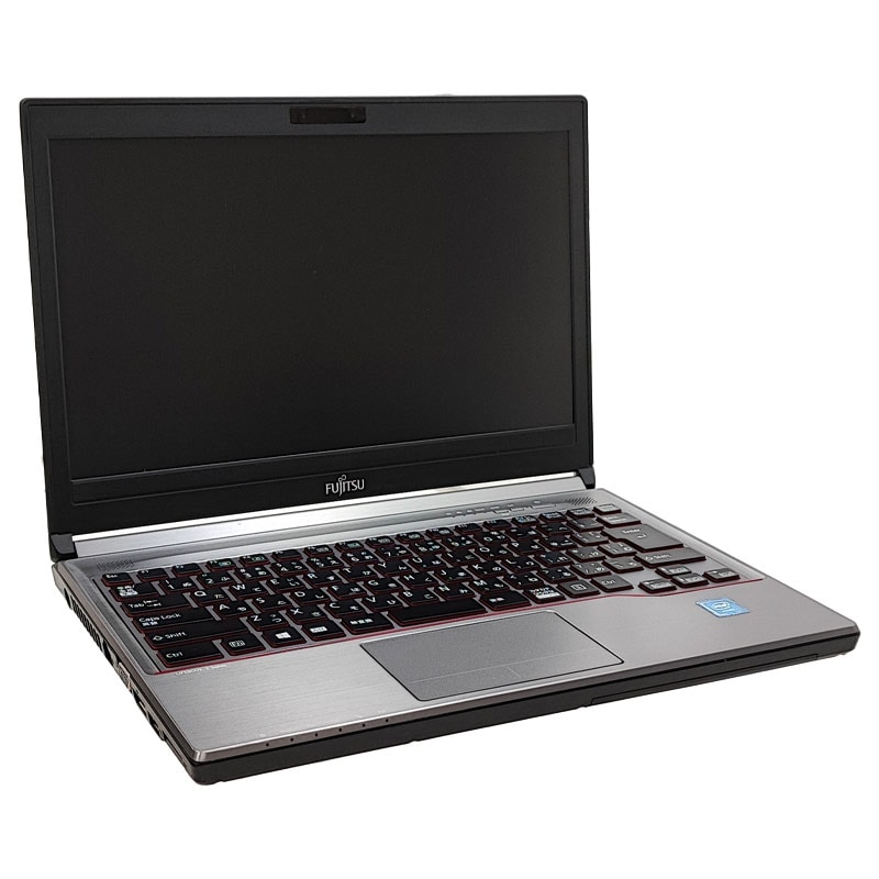 中古ノートパソコン Microsoft Office搭載 富士通 LIFEBOOK E736/M Windows10Pro Celeron 3955U メモリ4GB HDD320GB DVDマルチ 13.3型 無線LAN (2350of) 3ヵ月保証 / 中古パソコン