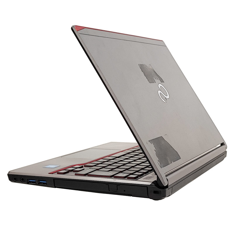 中古ノートパソコン Microsoft Office搭載 富士通 LIFEBOOK E736/M Windows10Pro Celeron 3955U メモリ4GB HDD320GB DVDマルチ 13.3型 無線LAN (2350of) 3ヵ月保証 / 中古パソコン