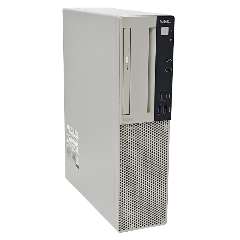 中古デスクトップ NEC Mate MKE31/A-4 Windows11 Pro Celeron G4900 メモリ 4GB SSD 128GB DVD-ROM 液晶モニタ WPS Office付 本体 / 3ヶ月保証 中古デスクトップパソコン (8149lcd)