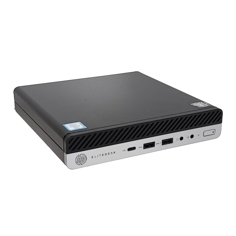 ミニPC 中古デスクトップ Microsoft Office付き HP HP EliteDesk 800 G3 Mini Windows10 Pro Core i5 6500T メモリ 8GB SSD 256GB 液晶モニタ付 本体 / 3ヶ月保証 中古デスクトップパソコン (7849lcdof)