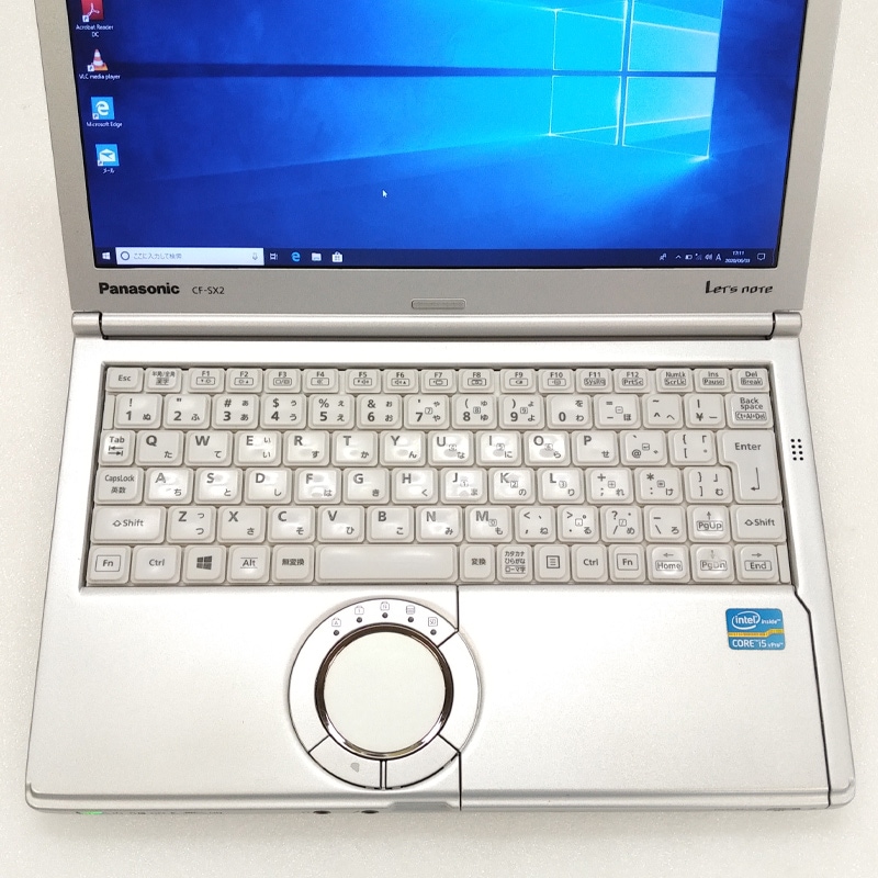 中古ノートパソコン 【 Microsoft Office ( Word Excel )搭載】 Windows10 Panasonic Let's note CF-SX2 Core i5-2.7Ghz メモリ4GB HDD250GB DVDマルチ 12.1型 無線LAN WEBカメラ (BP26m-10cWiof) 3ヵ月保証 中古パソコン