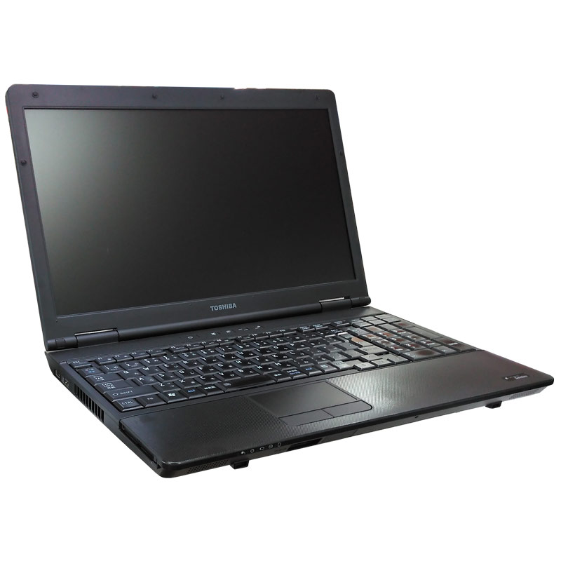 中古ノートパソコン 東芝 Dynabook B551/D Windows7 Corei3 2330M メモリ8GB SSD128GB DVDROM 15.6型 WPS Office (2557) 3ヵ月保証 / 中古パソコン