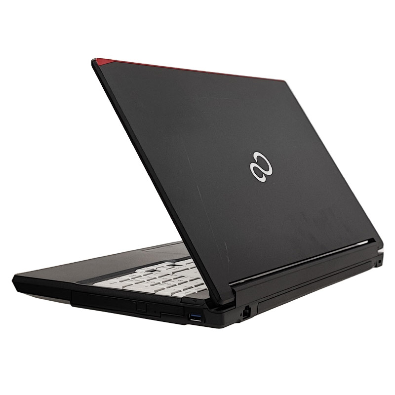 第8世代i5 中古パソコン Microsoft Office付き 富士通 LIFEBOOK A748/TX Windows11 Pro Core i5 8250U メモリ 16GB 新品SSD 256GB 15.6型 DVDマルチ 無線LAN Wi-Fi 15インチ A4 本体 / 3ヶ月保証 中古ノートパソコン (6556of)
