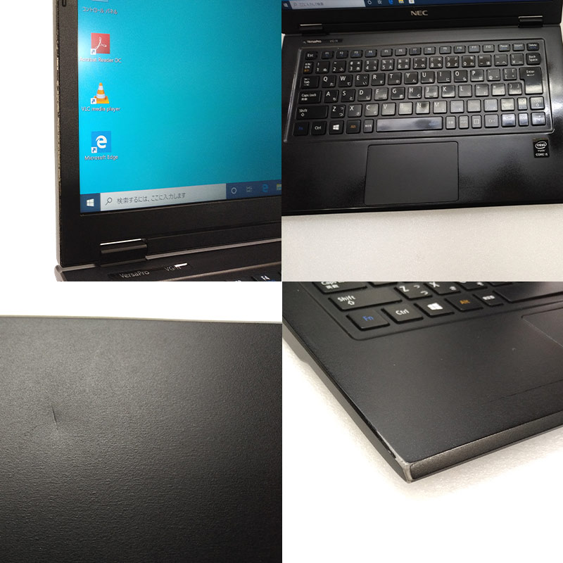 中古ノートパソコン NEC VersaPro VK22T/GS-N Windows10 Corei5 5200U メモリ4GB SSD128GB 13.3型 無線LAN WPS Office (1959) 3ヵ月保証 / 中古パソコン